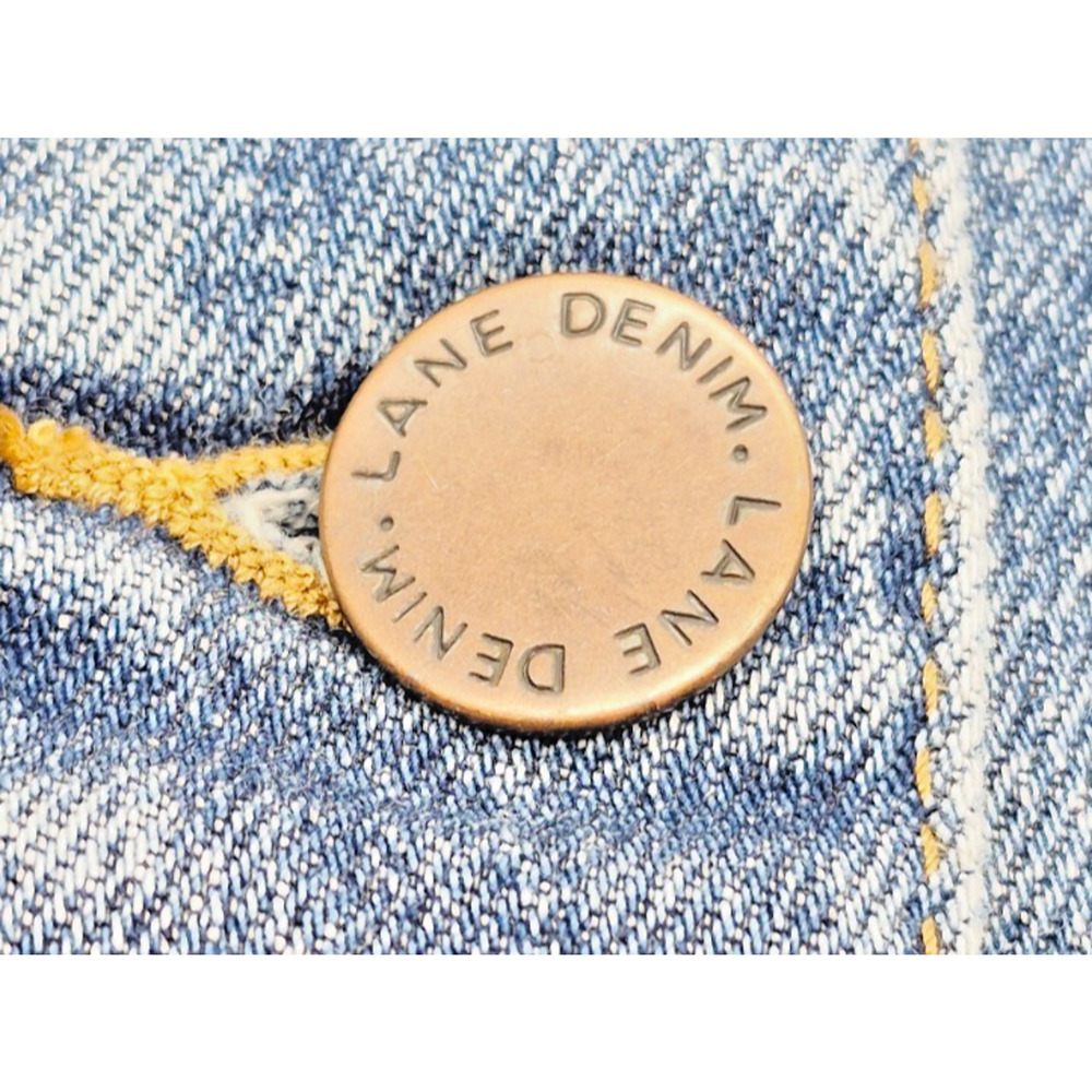 Lane Bryant Denim Jean Jacket Cropped Front Flap Pockets Size 20 12924-0995 - Picture 5 of 12